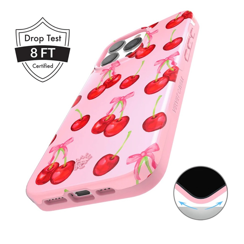 VELVET CAVIAR sweet cherry phone case - Picture 4 of 7